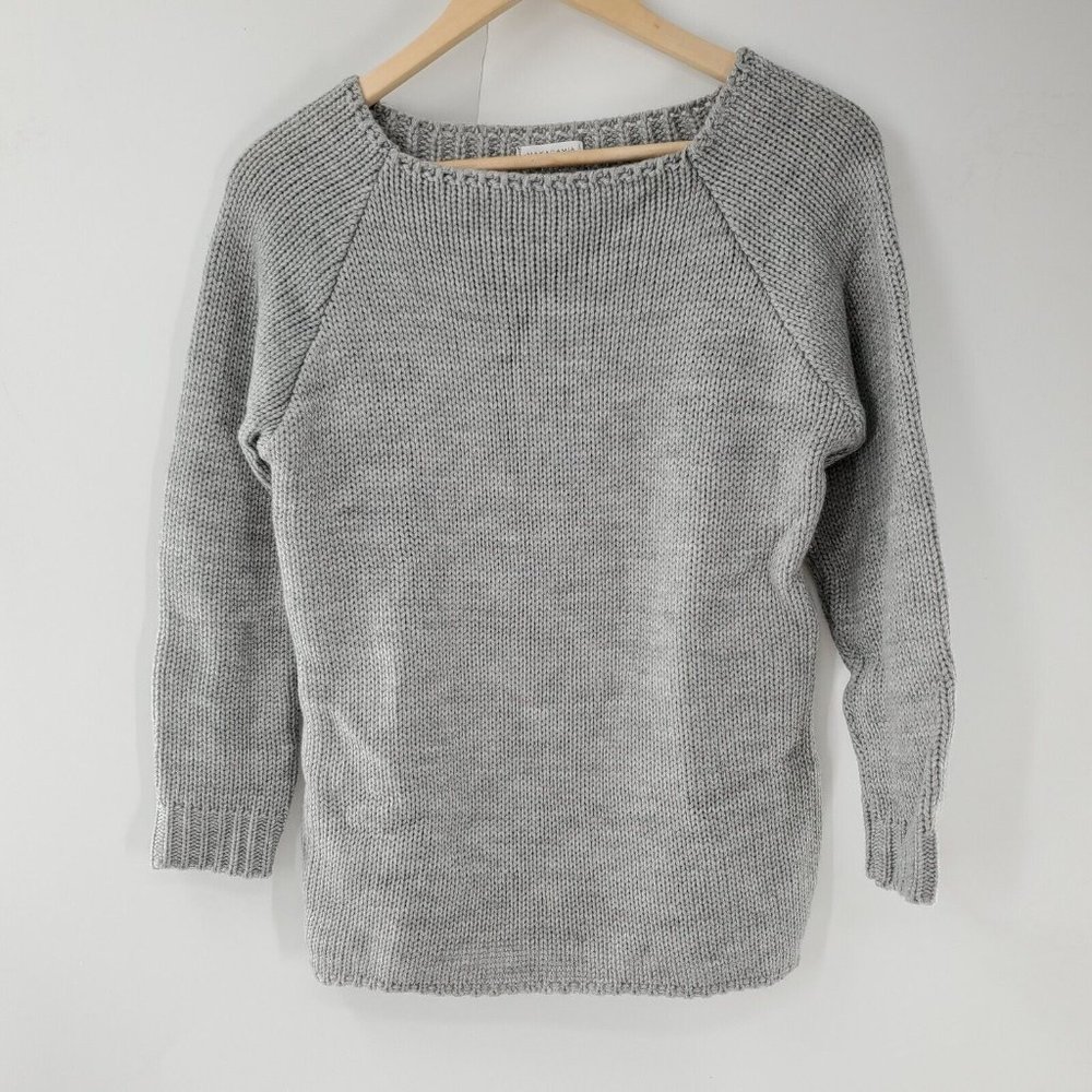 Makadamia 100% akryl Womens Knit Sweater Fits Small‎